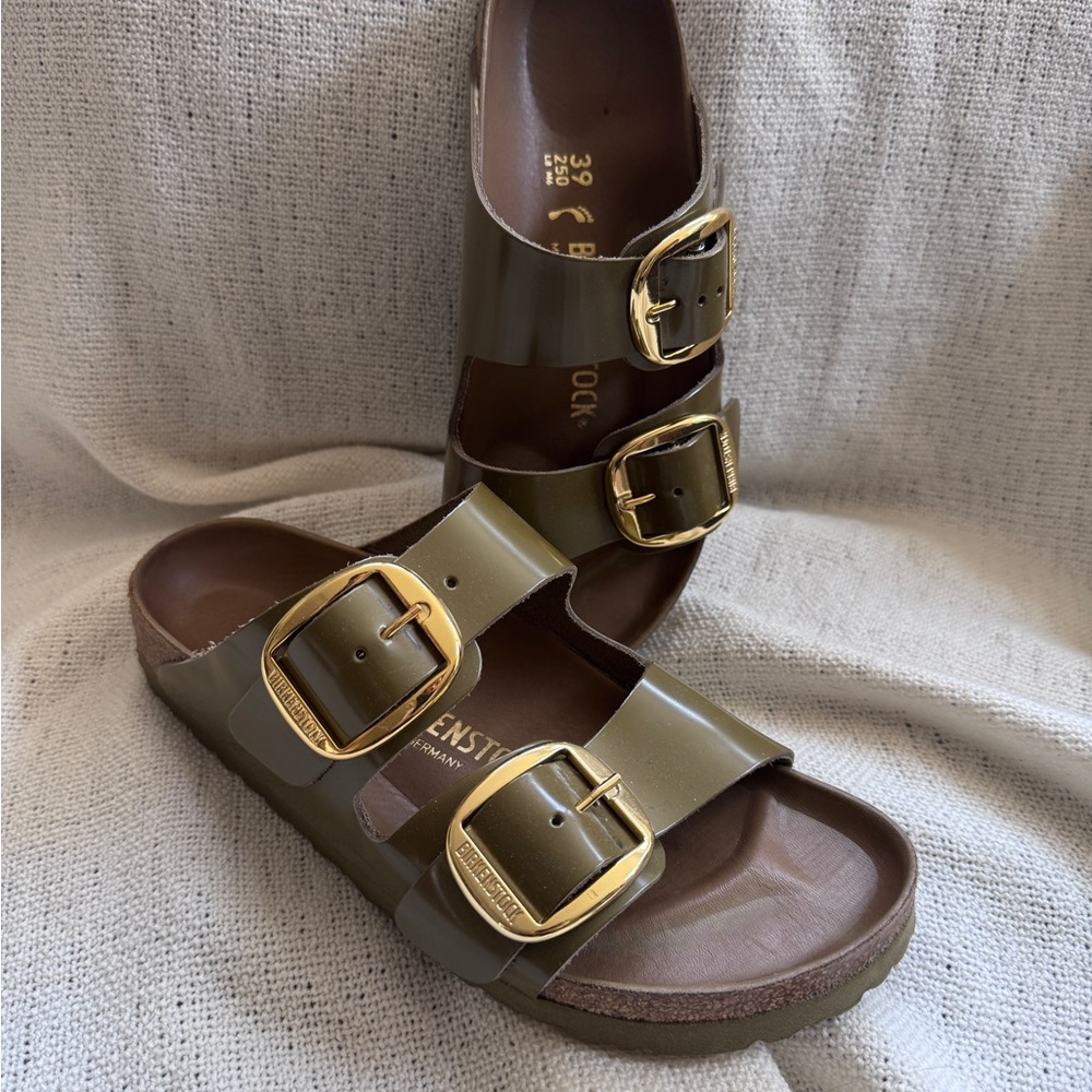 Birkenstock Arizona Big Buckle olive green 39